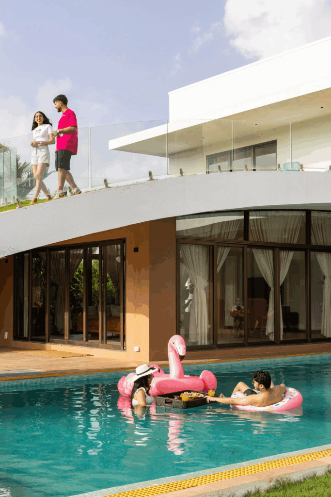 gardenia villa in alibaug with pool