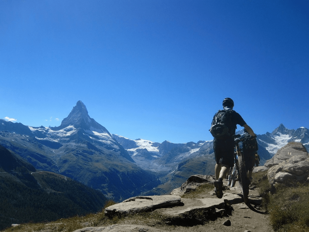 mountain biking in bir in june