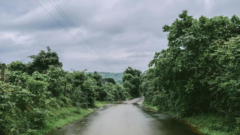 roads of goa in rains