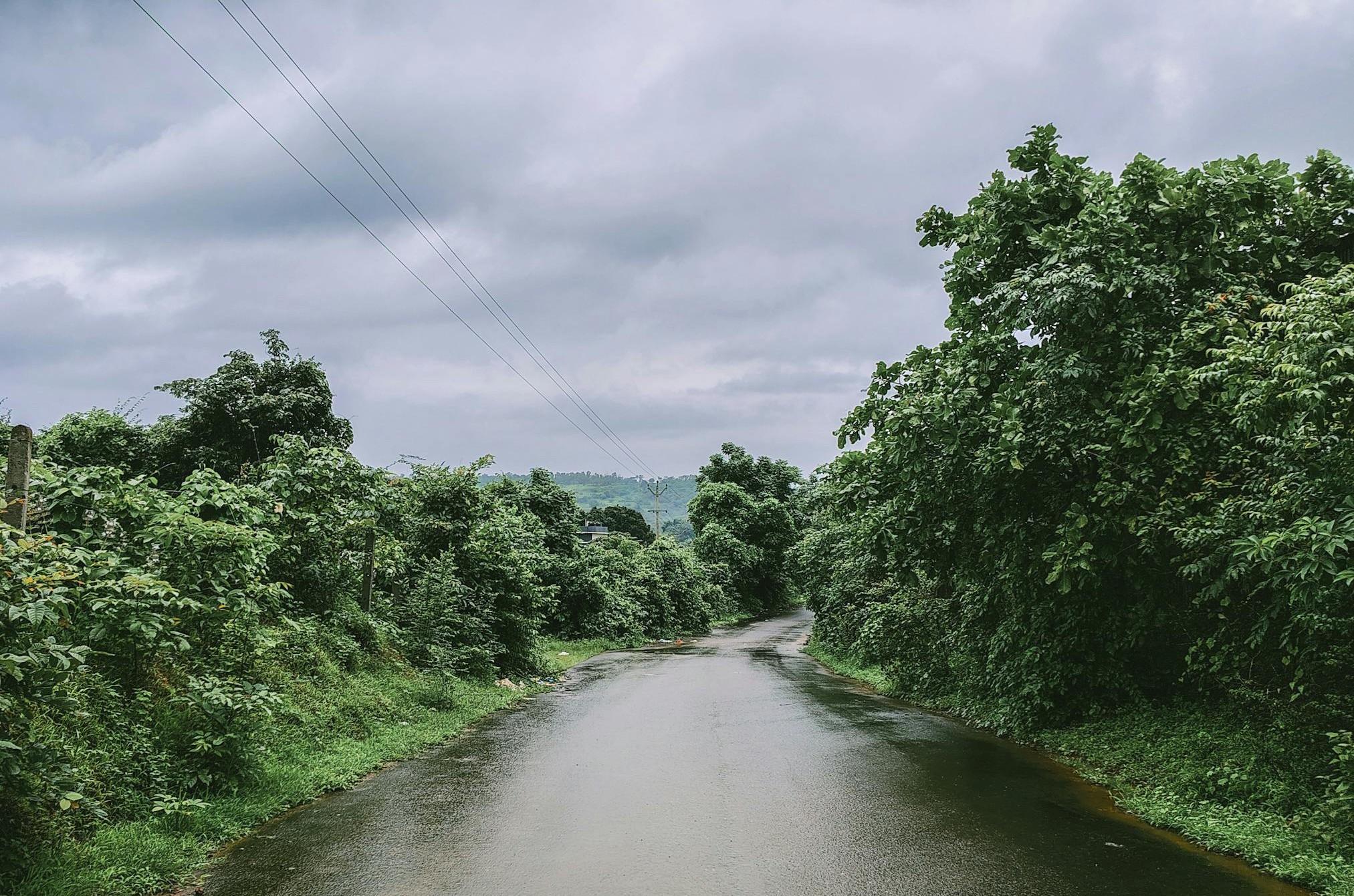 roads of goa in rains