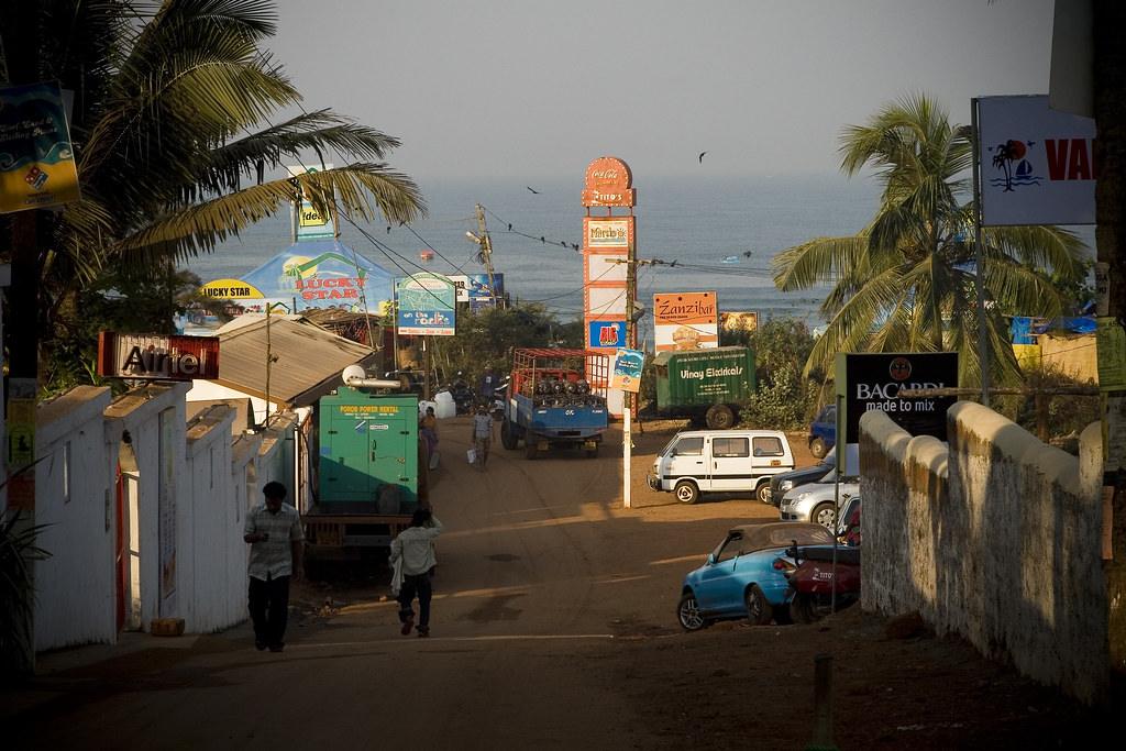 The famous Tito Lanes and a party place in Goa