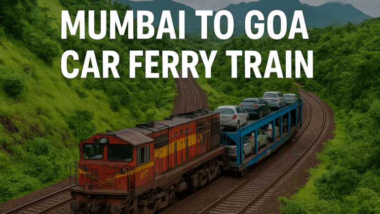 when does the mumbai to goa car ferry train start