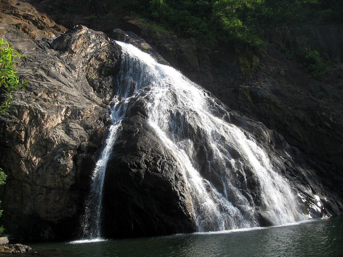 Dudhsagar in Goa, a beautiful waterfall, a must visi