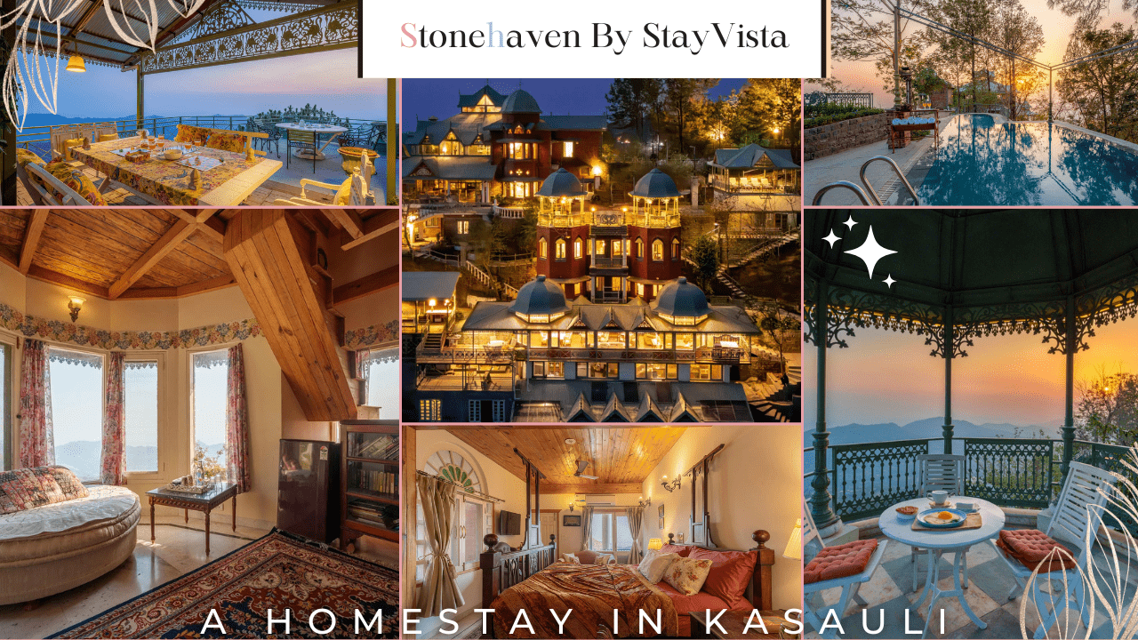 Homestay in Kasauli called Stonehaven, in the rural part of Himachal