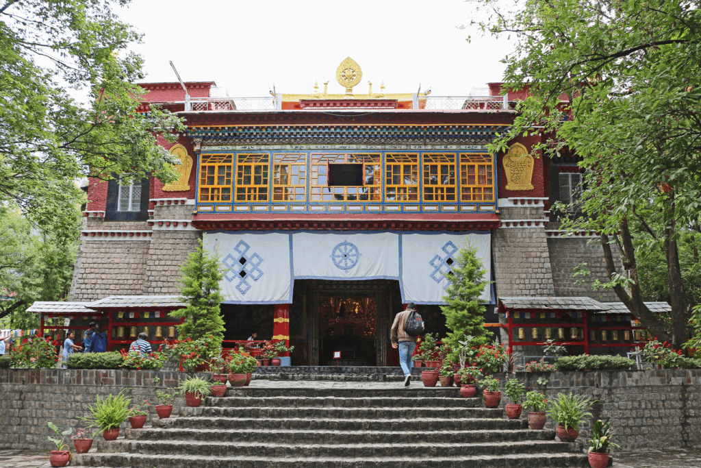 Norbulingka Institute in dharamshala in august