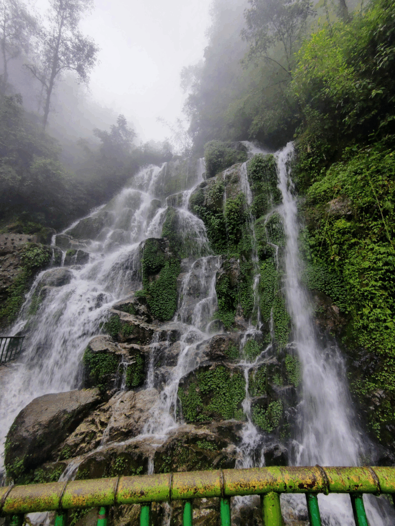 monsoon waterfalls in india in july