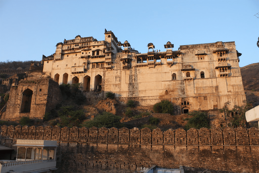 Bundi Palace in july