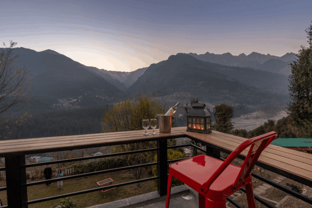 manali cottages with the best view