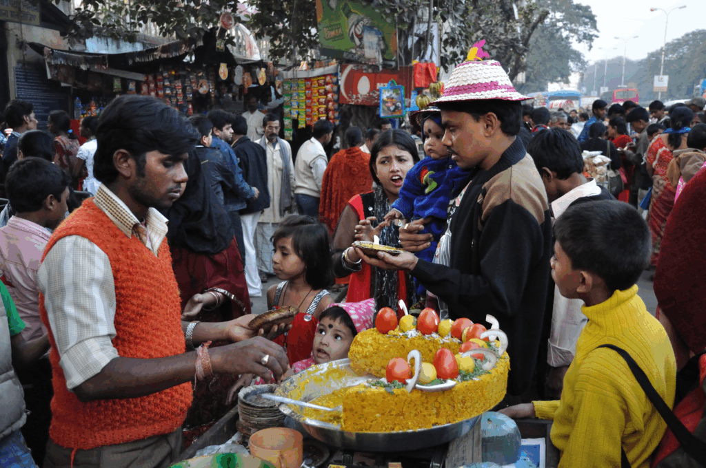 street food in kolkata