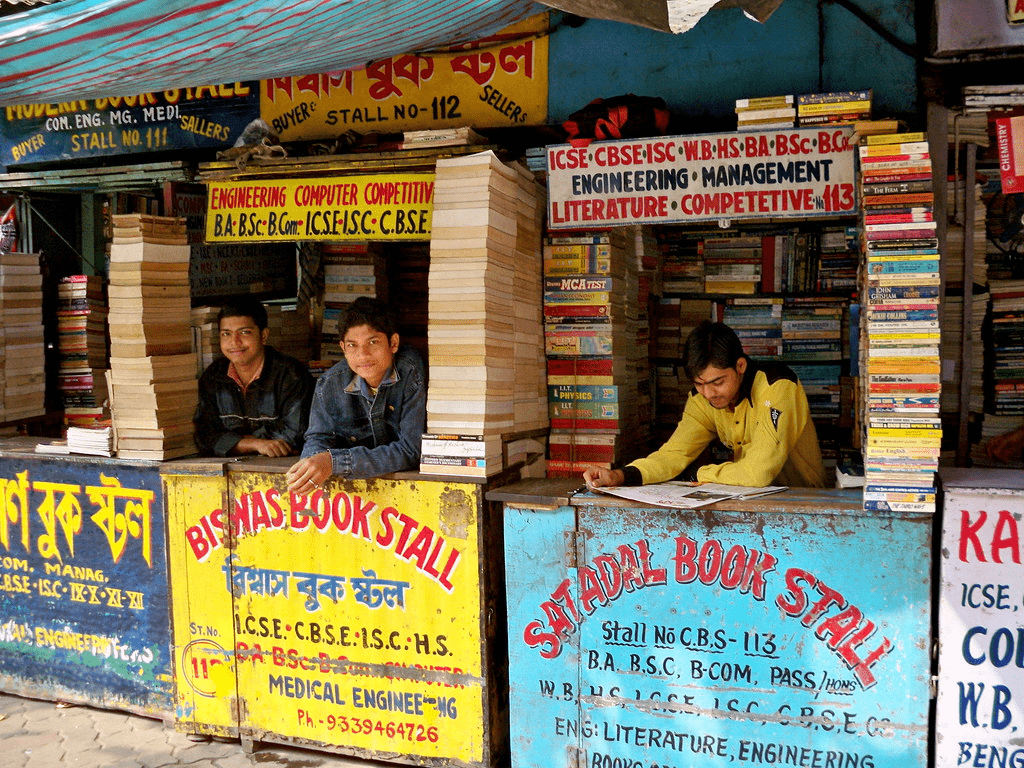 college street in kolkata