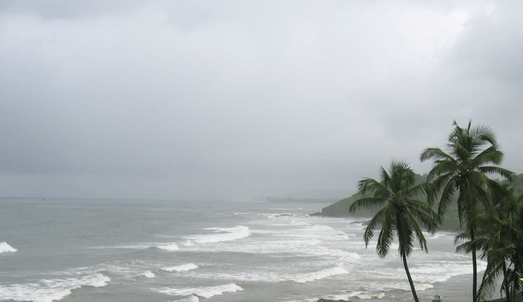 Calm seas in monsoon for Goa to Andaman cruise travel
