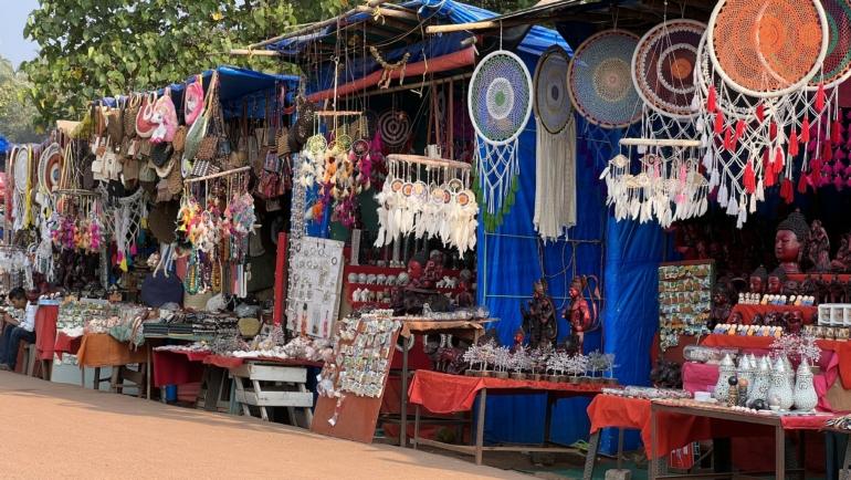 shopping markets in India