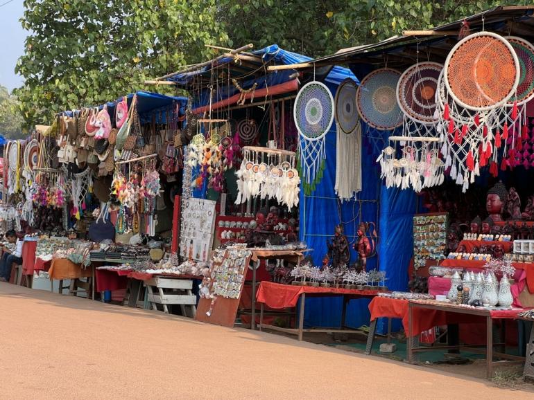 shopping markets in India