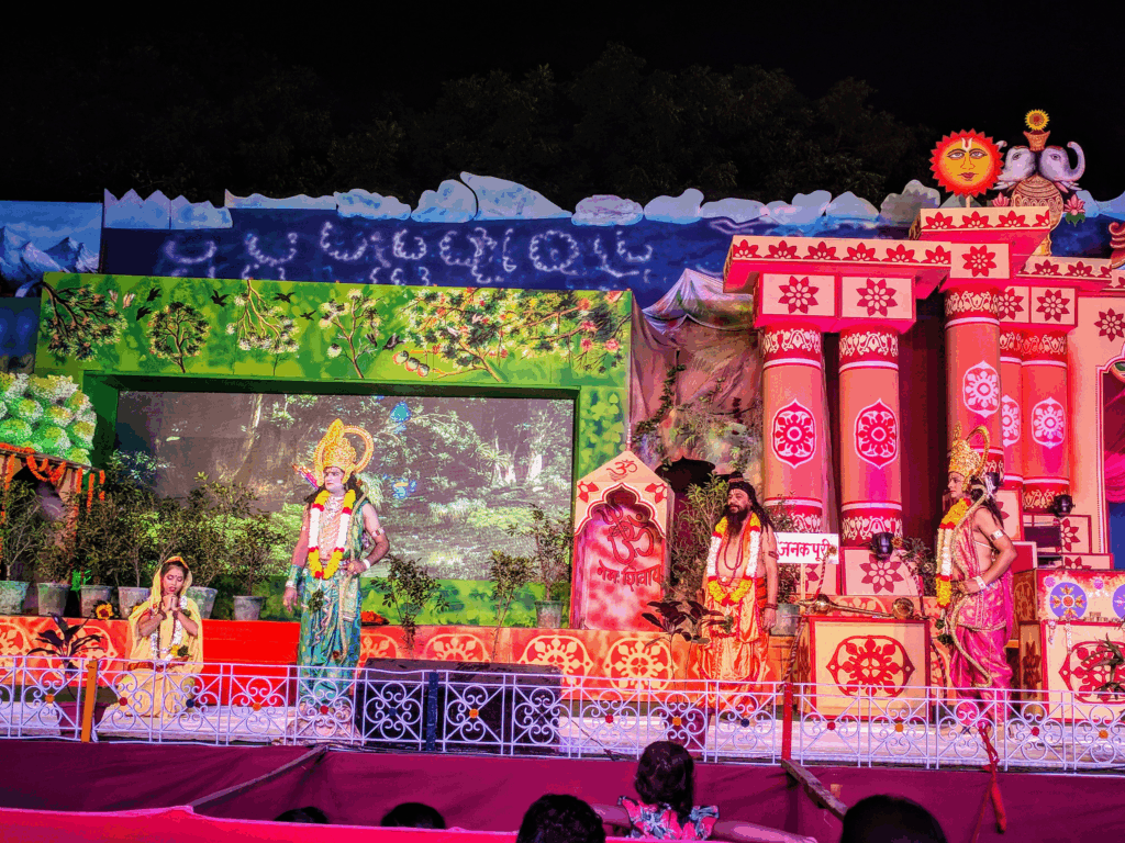 ram leela in delhi for dussehra and diwali celebrations