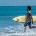 surfing in goa