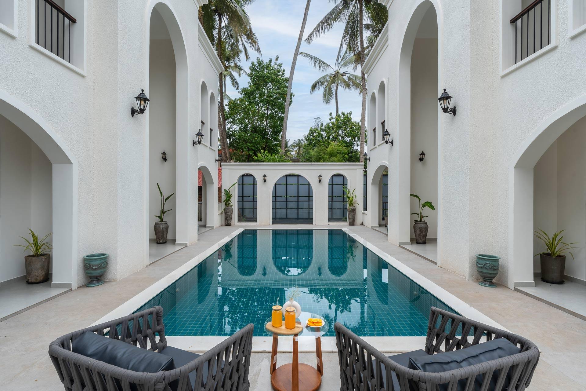 villa in Goa with private pool