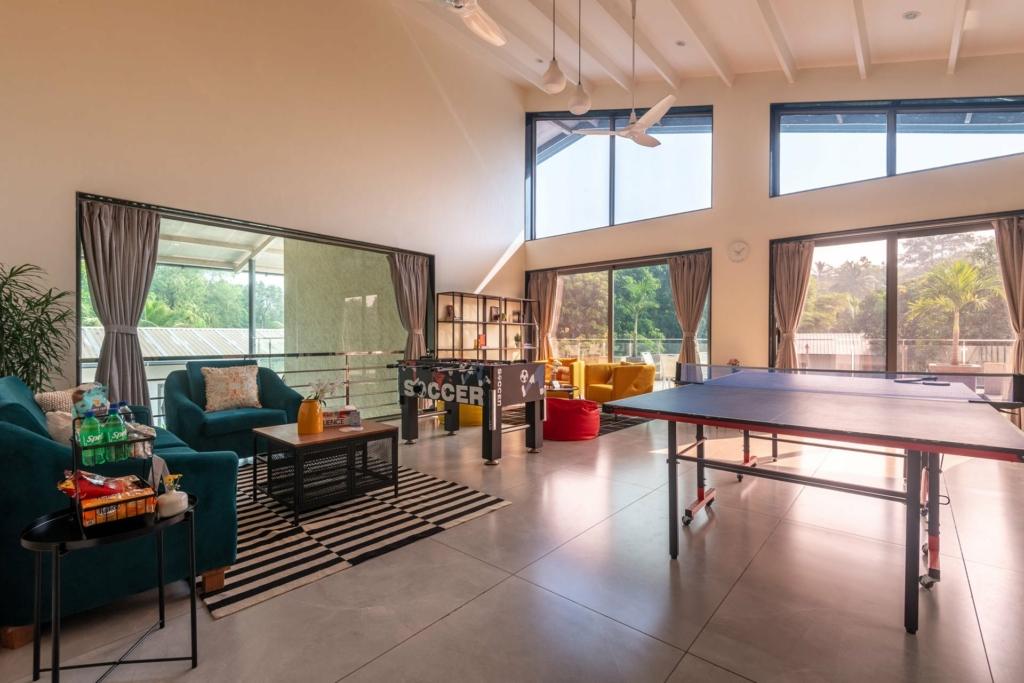 villa in karjat with private pool and lawn