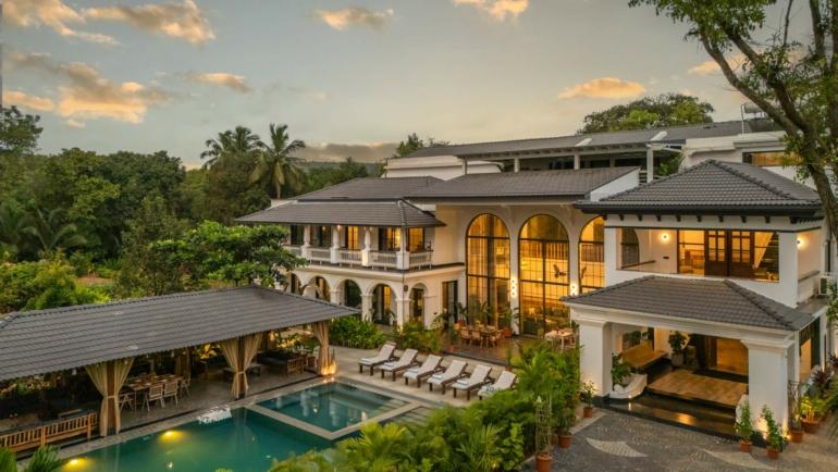 villa in goa