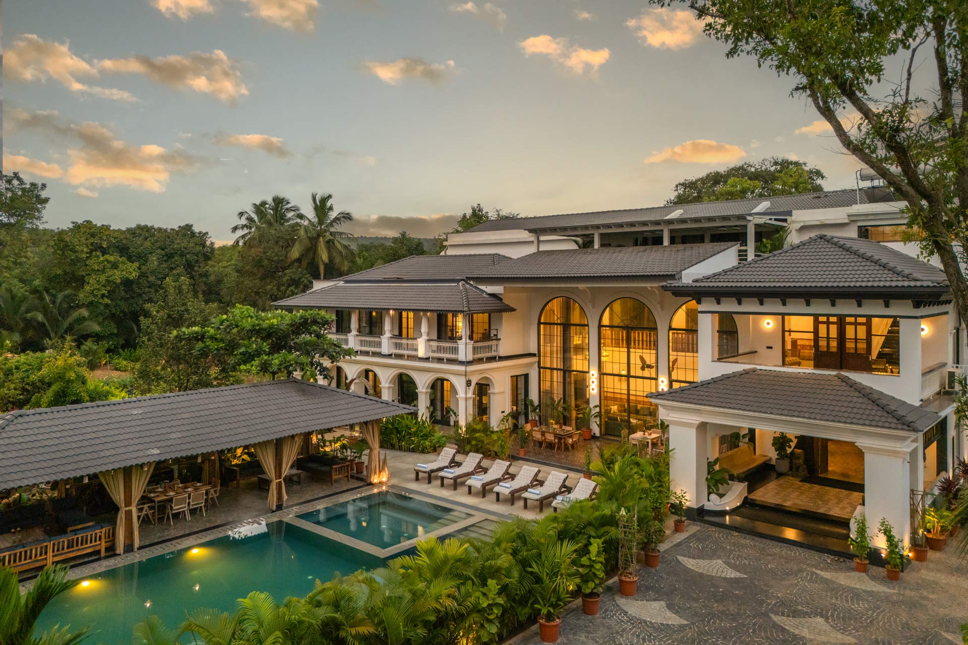 villa in goa