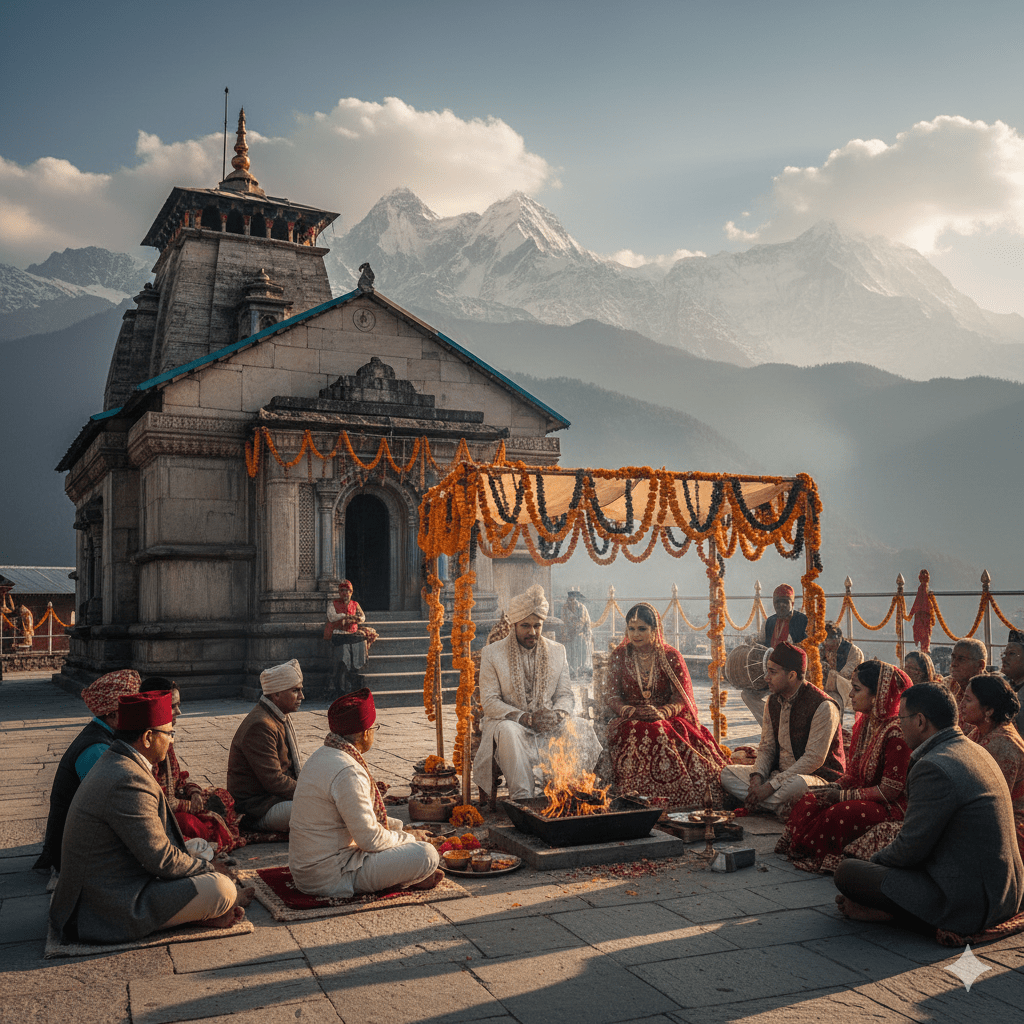 temple weddings in north india