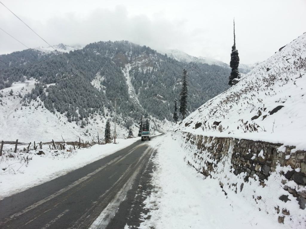 snow destinations in india, kashmir in january 2026
