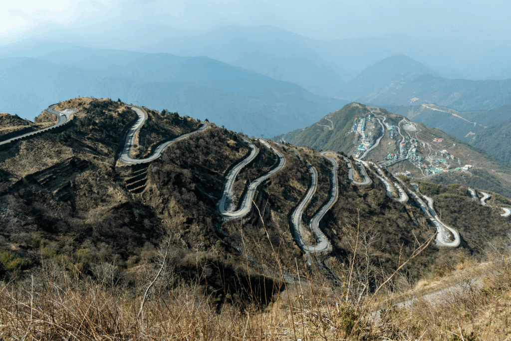 zuluk - one of the best snow destinations in india
