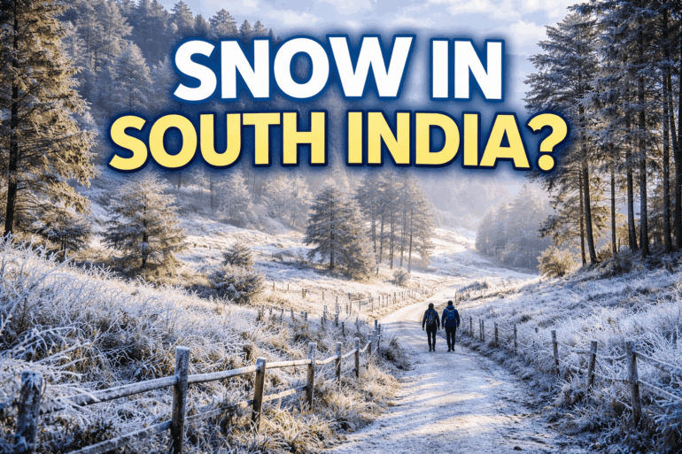 snow in south india in december january