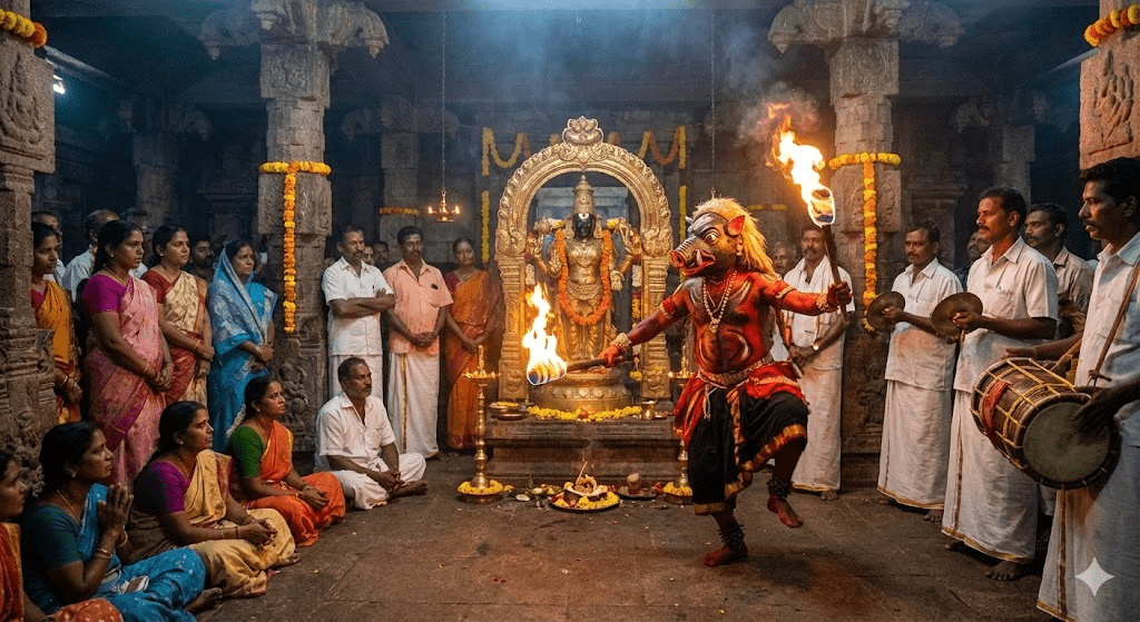 kantara Bhootakola ritual in temples of karnataka
