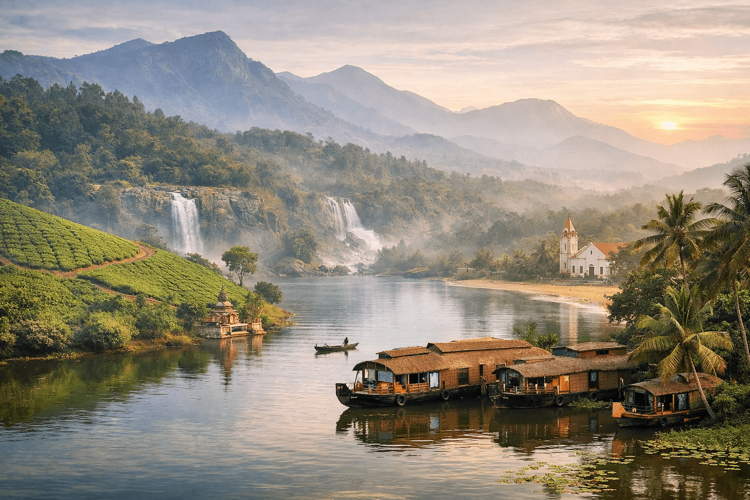 Places to visit in South India in December