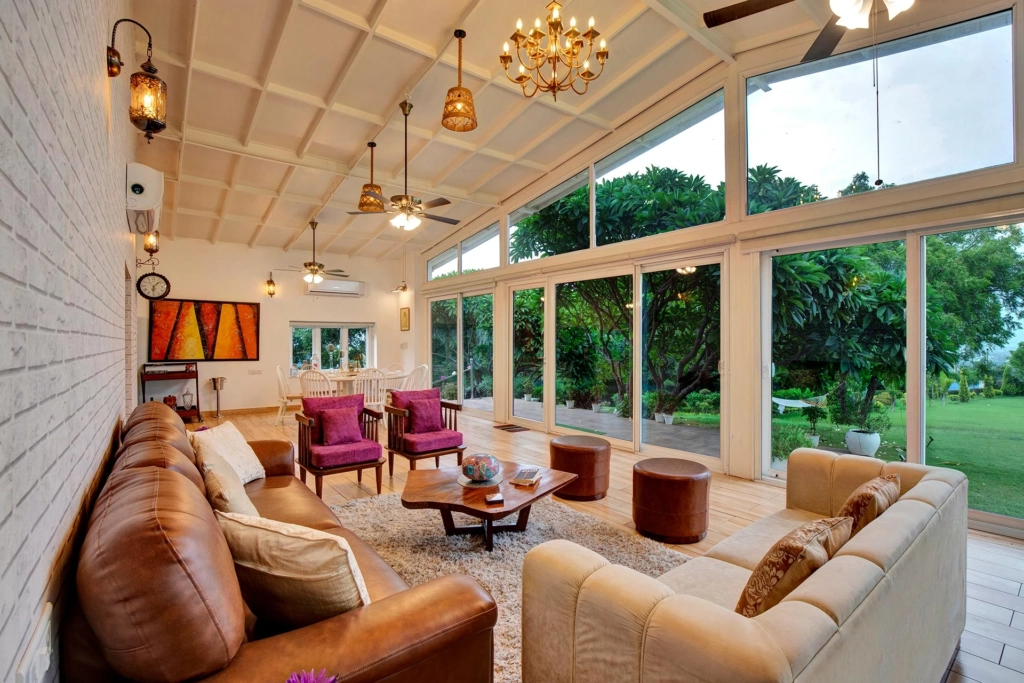 warm villas to escape gurgaon cold wave