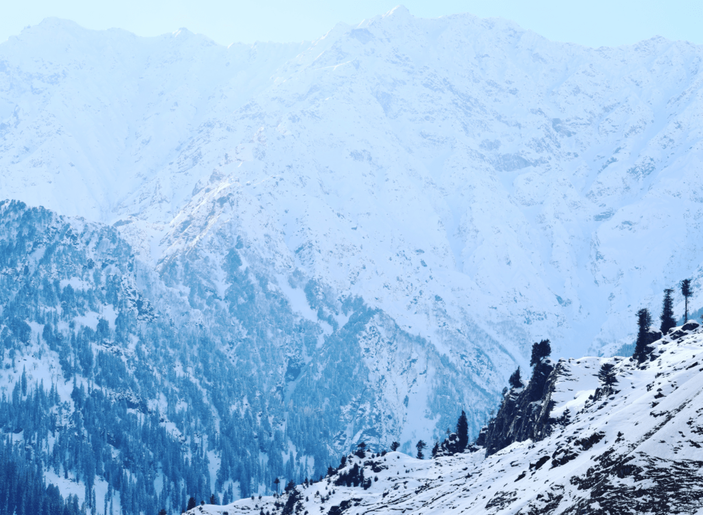 gulaba in manali snow