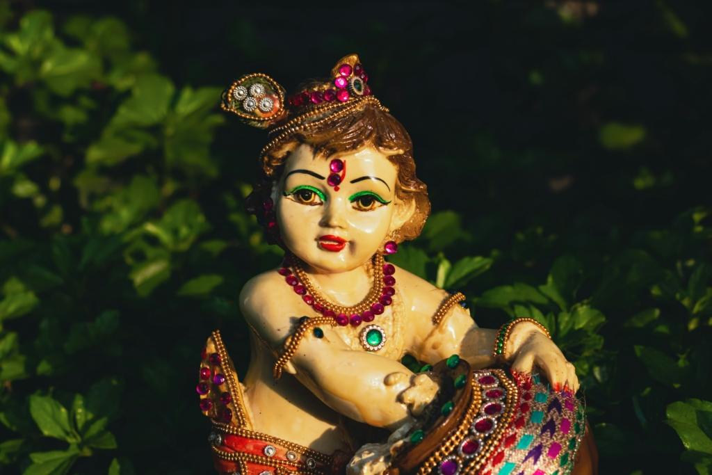Image credit: VD Photography via unsplash
Image of Lord Krishna, Gokul, India