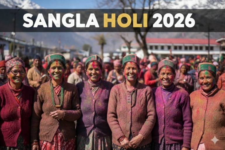 sangla holi 2026 in march
