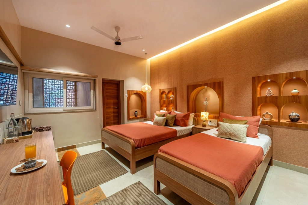 accommodations in vrindavan for holi 2026