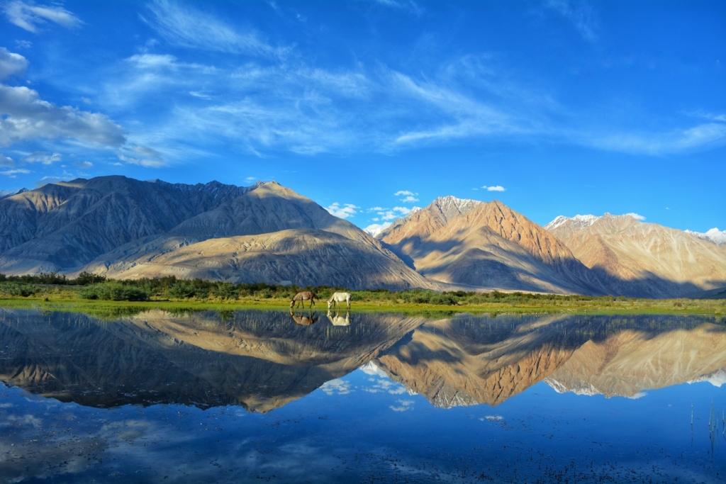 image credit: Darshan Chudasama via unsplash, mirror lake ladakh, ladak, leh, lakes in india