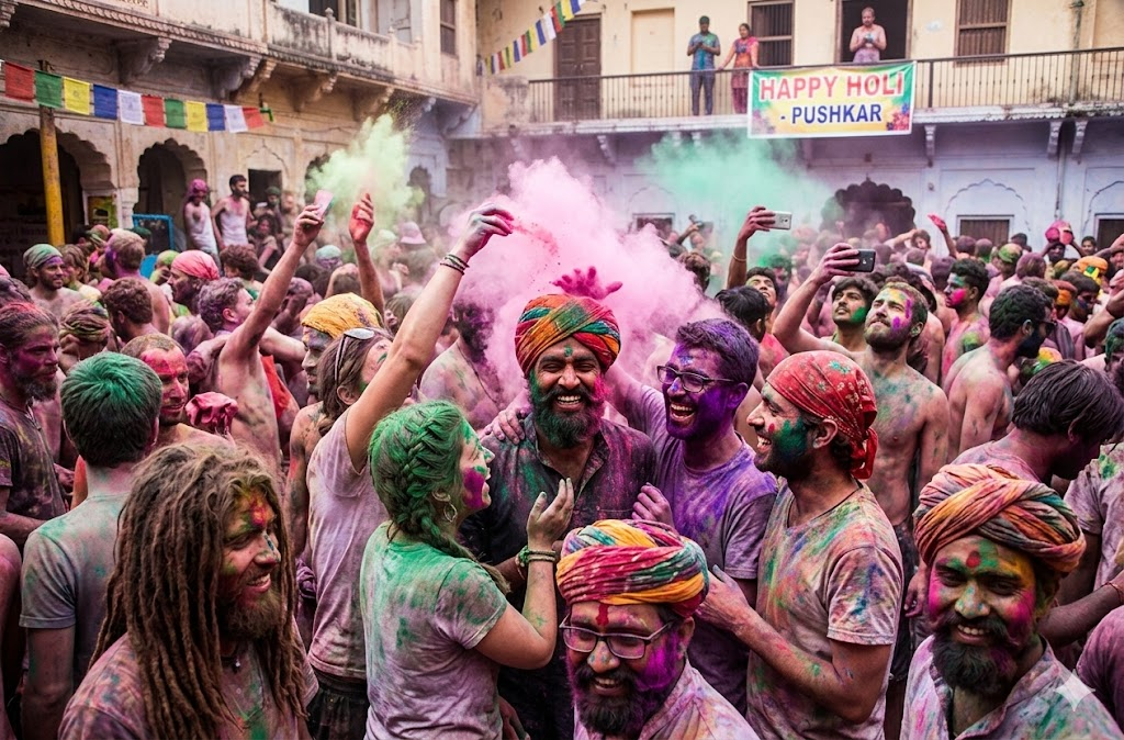 holi in pushkar 2026