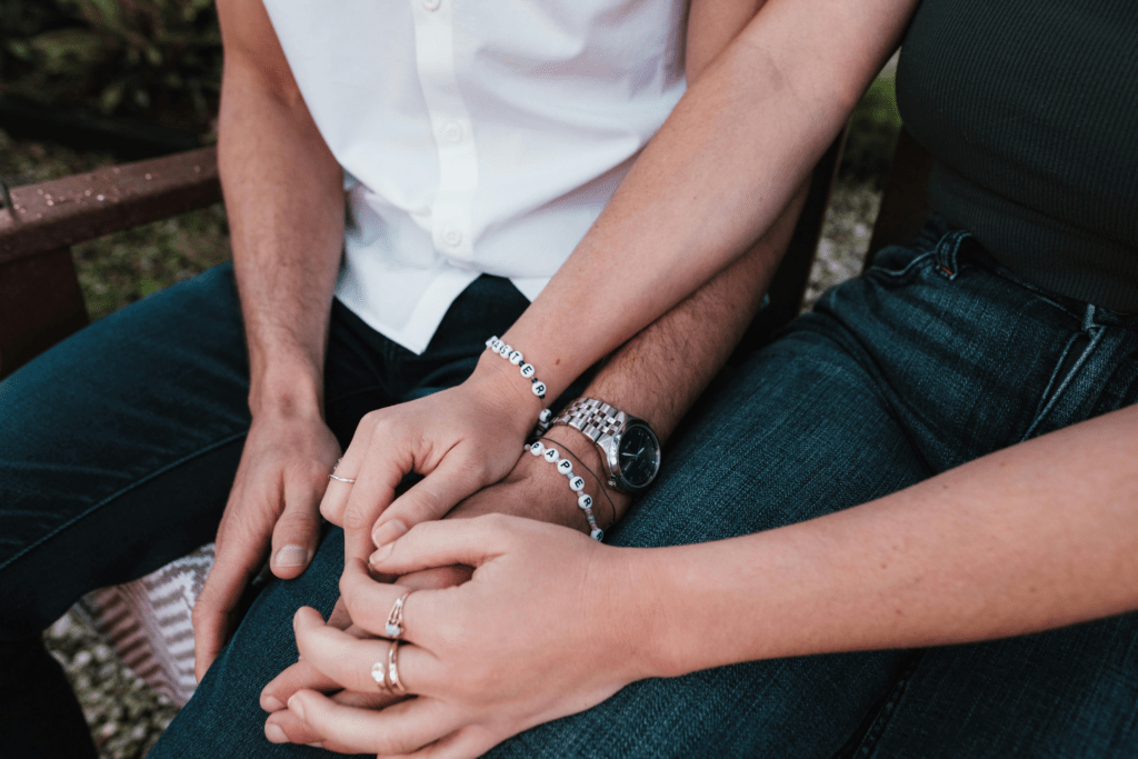 matching couple bracelets for valentines day