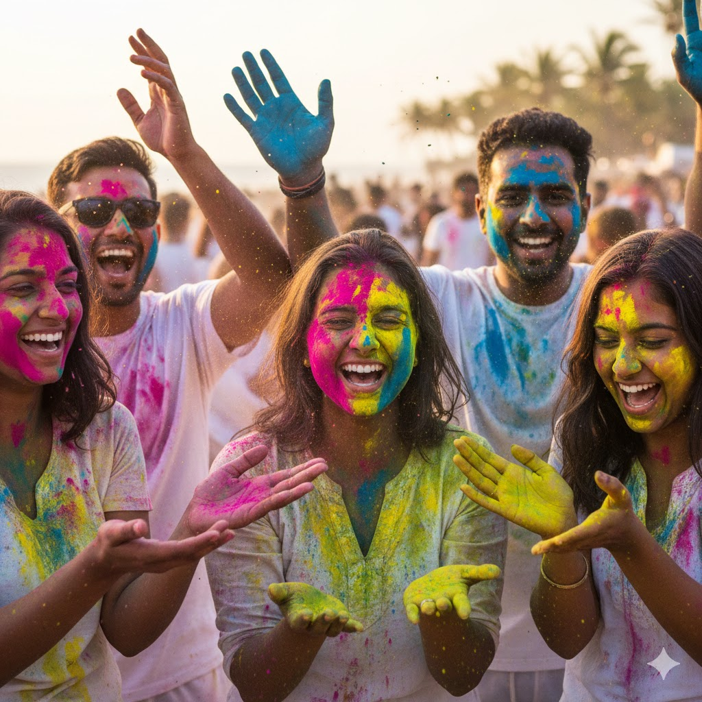 holi parties in anjuna in 2026