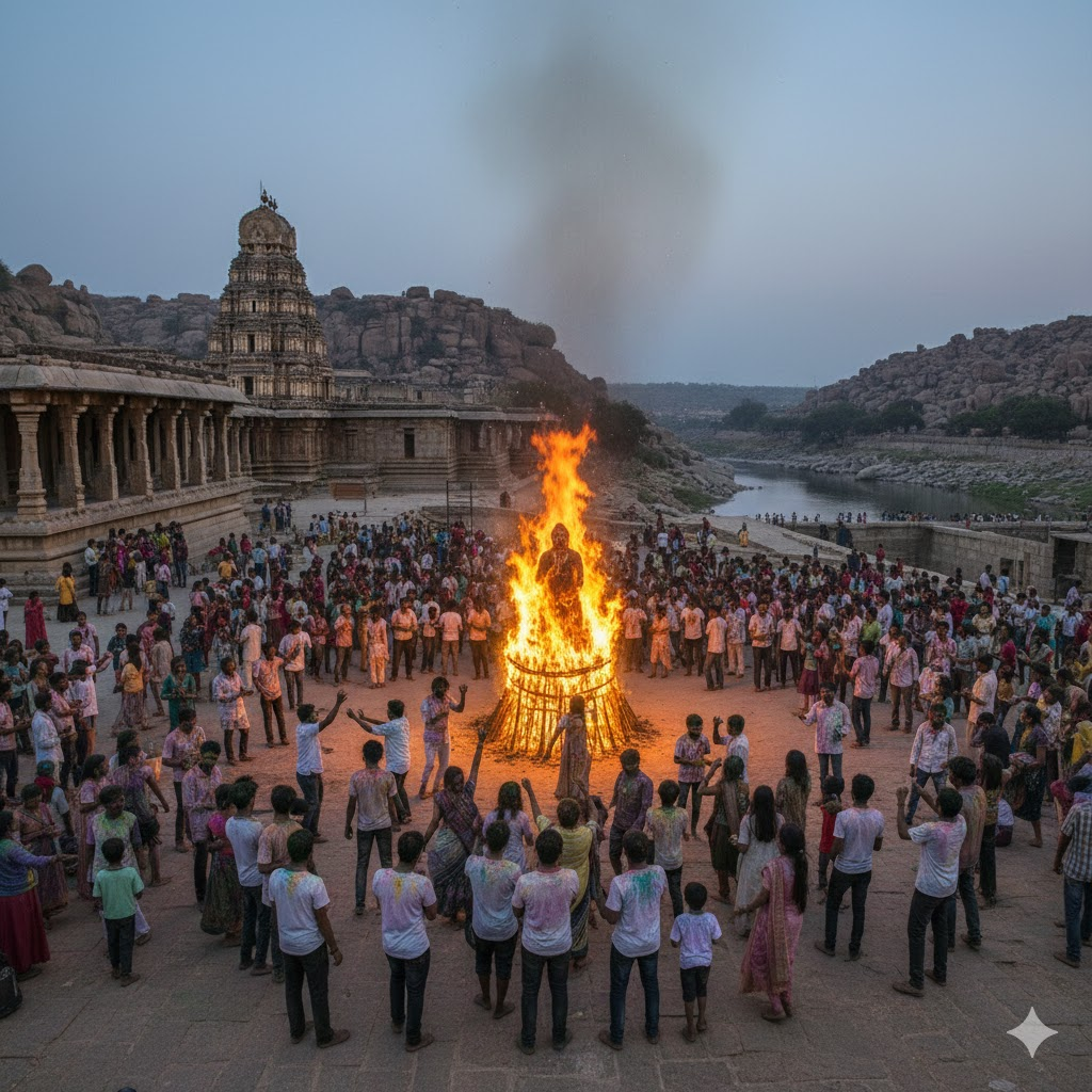 holi in hampi 2026