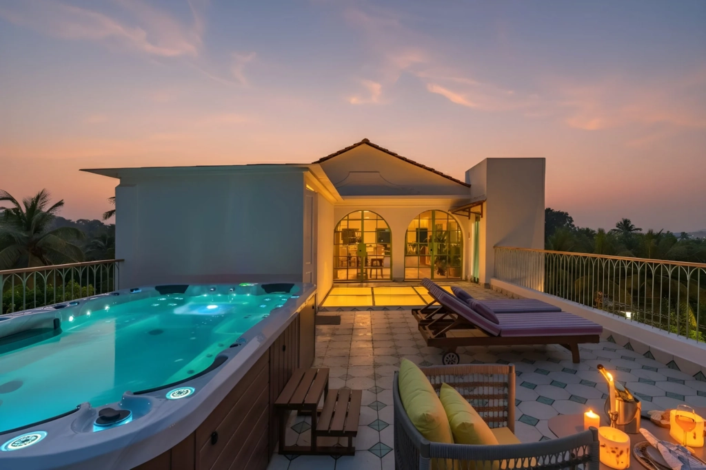 pool villas in goa 