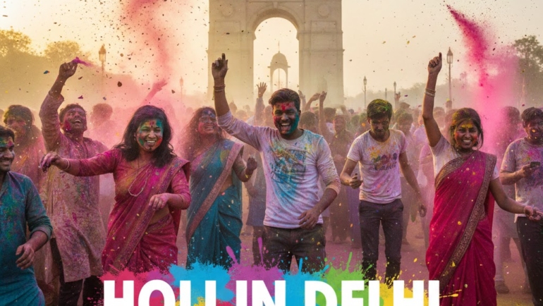 Holi in delhi 2026 - where to celebrate