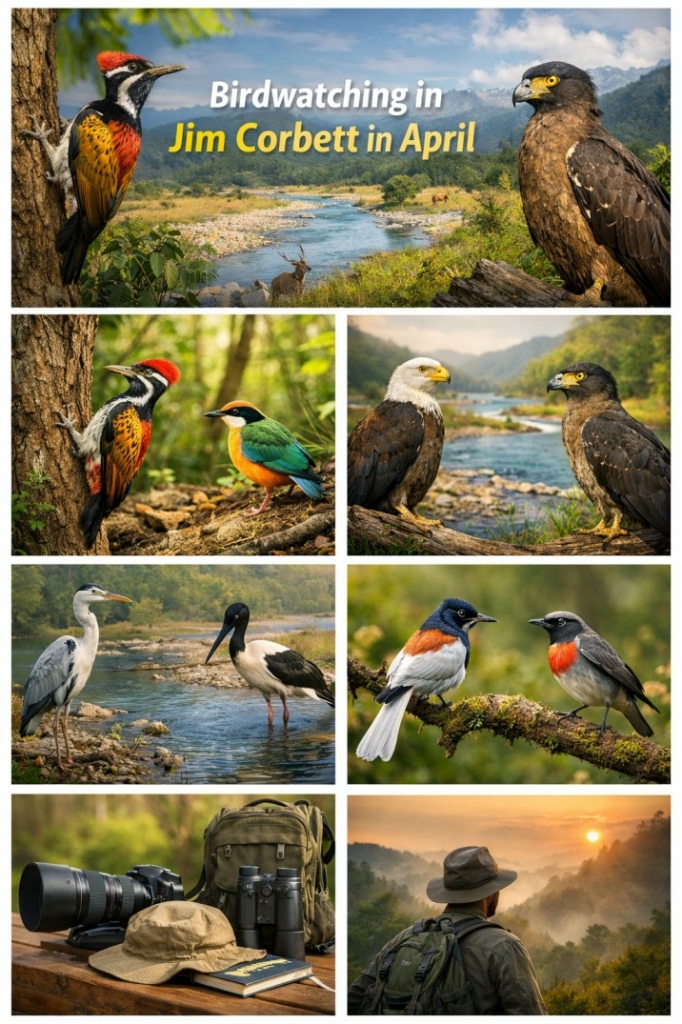 Jim Corbett bird watching April