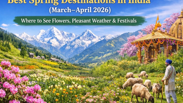 best spring destinations in India