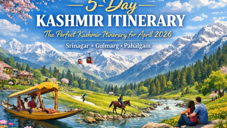 5 day Kashmir Itinerary