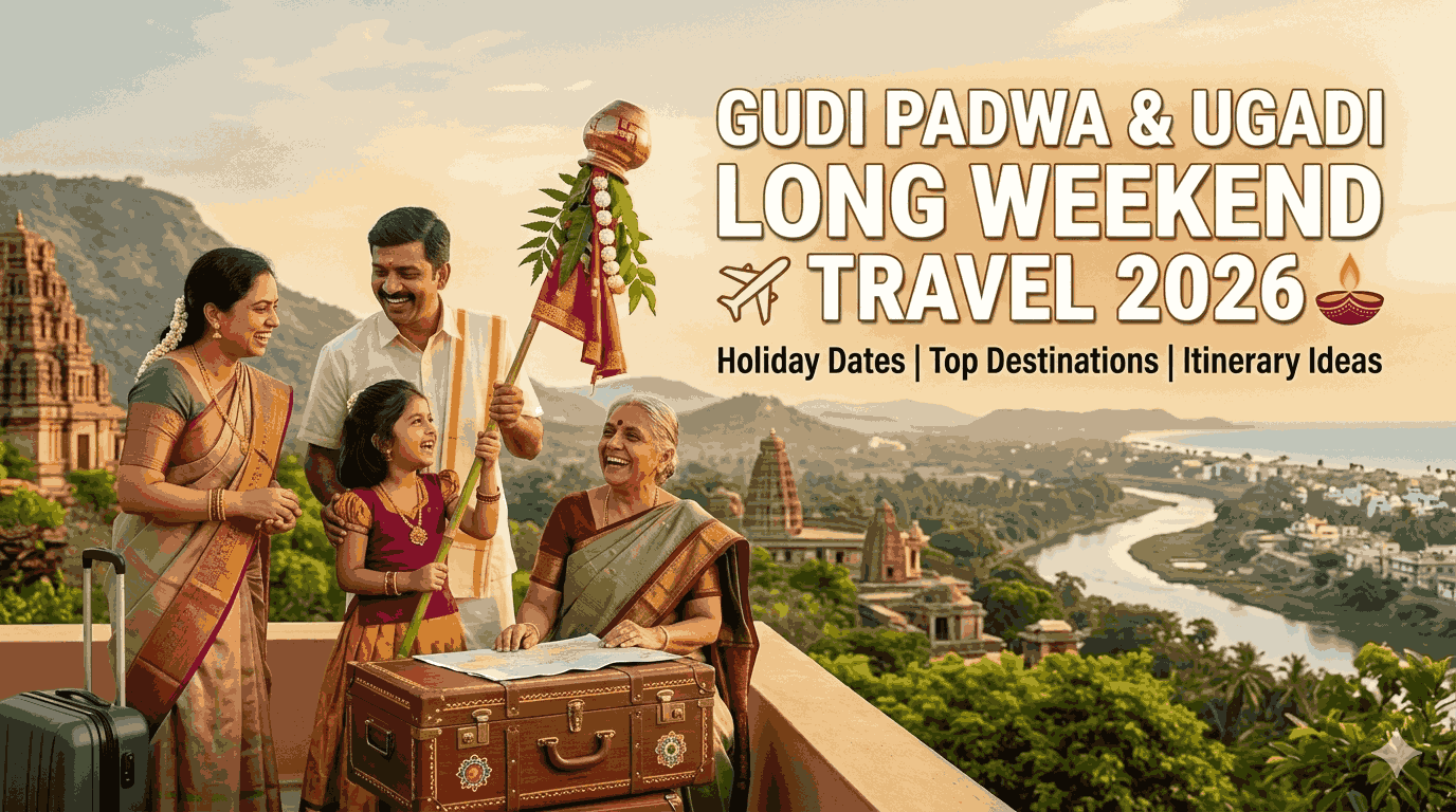 Gudi padwa and Ugadi long travel plans