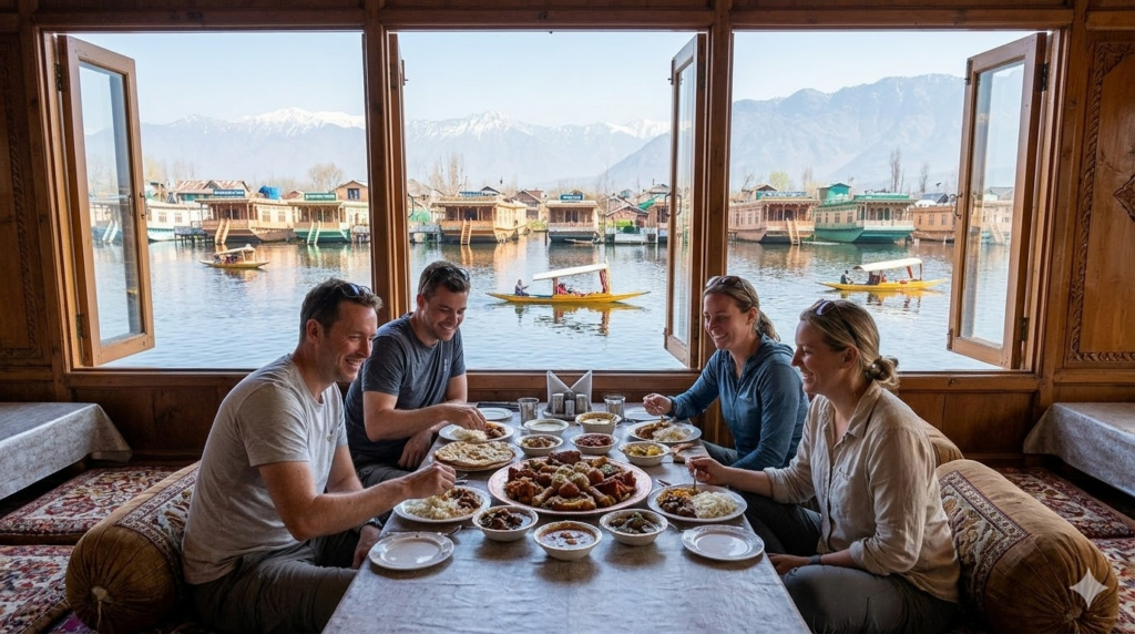 top wazwan spots near dal lake for eid in kashmir