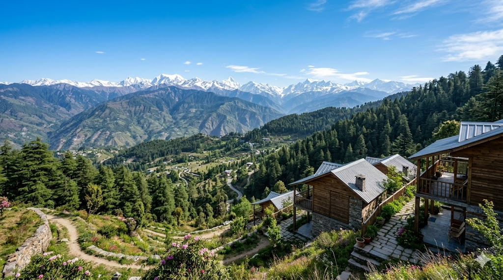 kanatal in march 2026, hill stations near delhi with snow