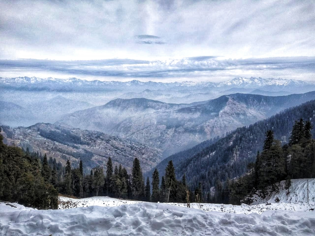 view from hatu peak in march 2026