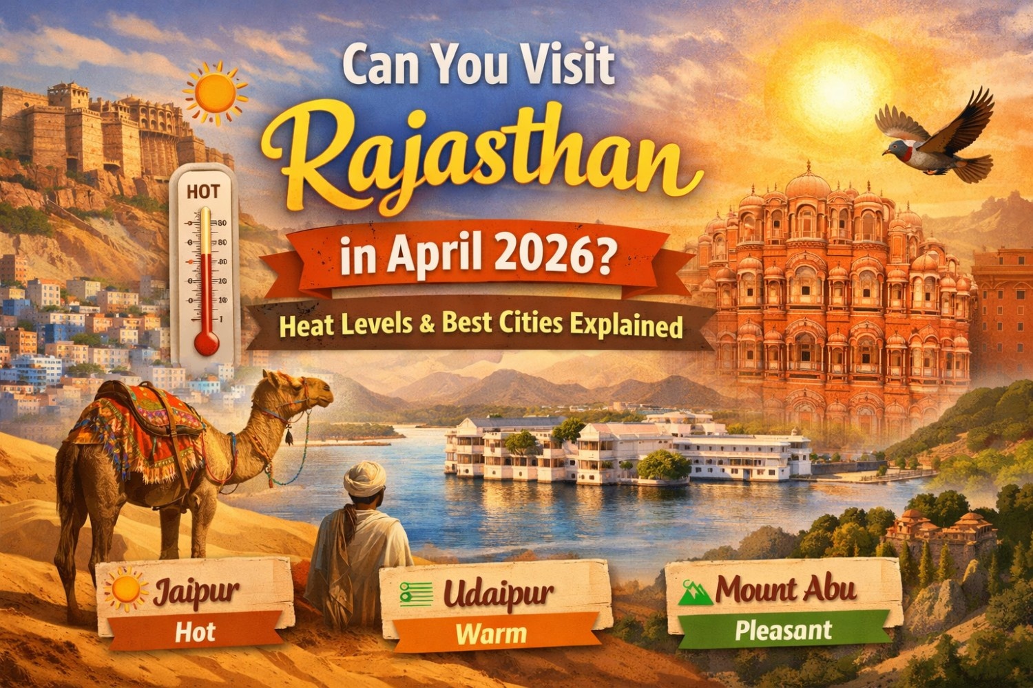 Rajasthan in April