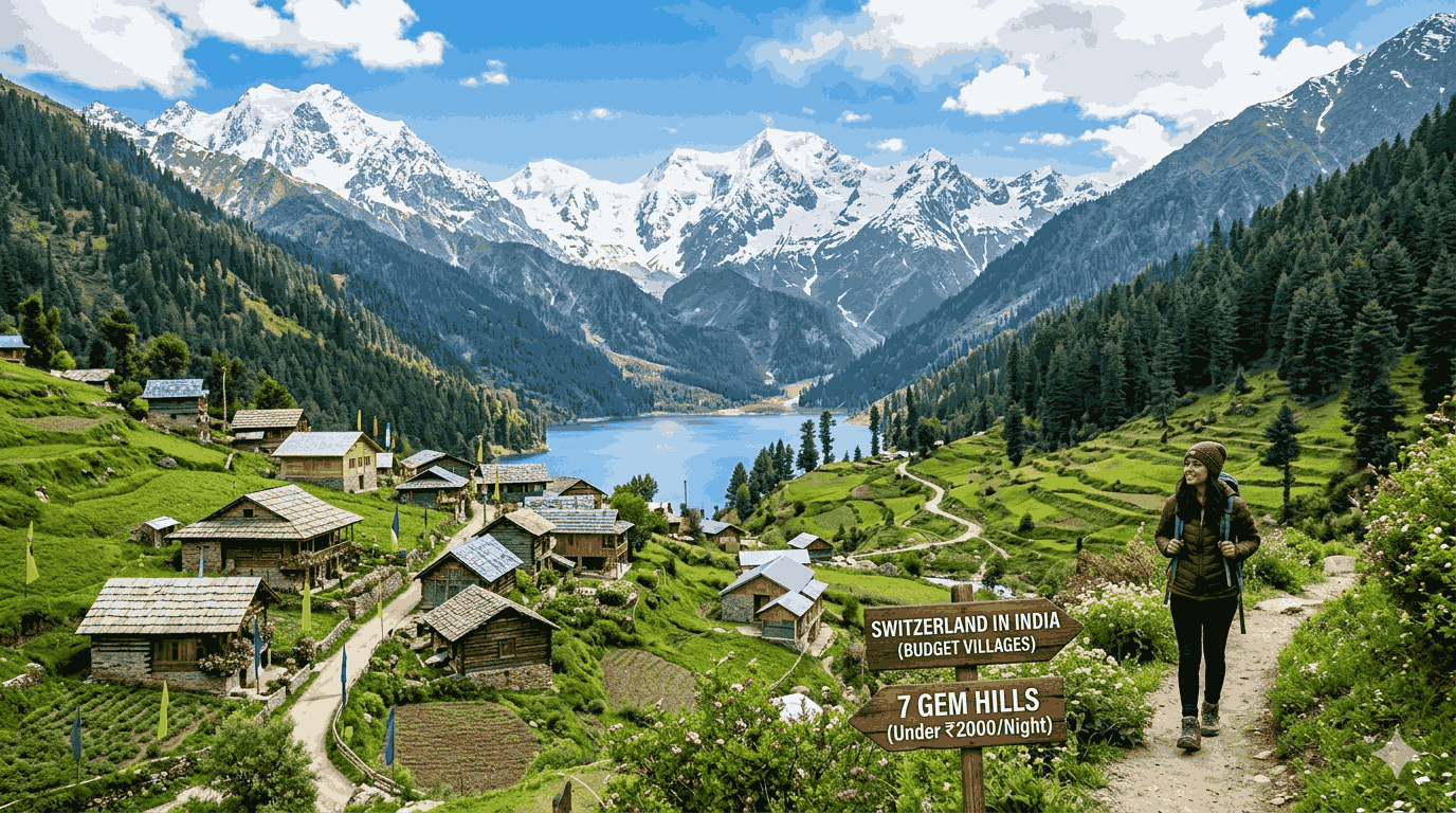 7 Indian Villages That Look Like Switzerland, And Cost Under Rs 2,000/Night